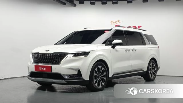Kia Carnival 4th generation 2021 Белый из Кореи