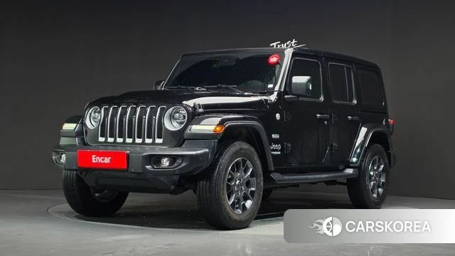 Jeep Wrangler (JL) 2021 Черный из Кореи, фото 2