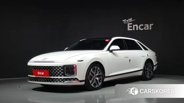 Hyundai Grandeur (GN7) 2023 Белый из Кореи