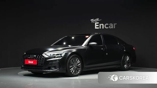 Audi A8 (D5) 2023 Черный из Кореи