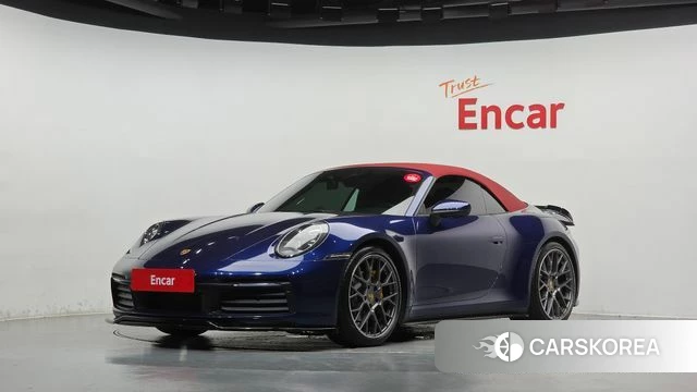 Porsche 911(992) 2020 Синий из Кореи