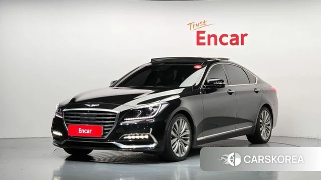 Genesis G80 2018 Черный из Кореи