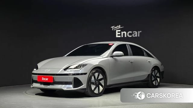 Hyundai Ionic 6 2023 Серебристо-серый из Кореи