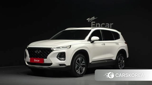 Hyundai Santa Fe TM 2019 Белый из Кореи