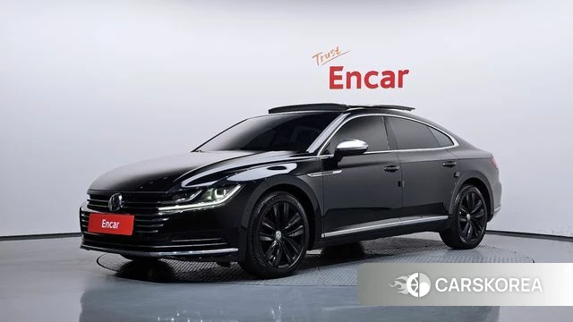 Volkswagen Arteon 2019 Черный из Кореи