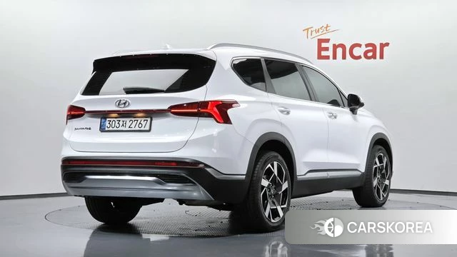 Hyundai The New Santa Fe 2021 Белый из Кореи