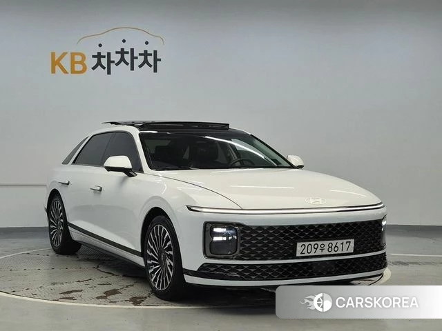 Hyundai Grandeur (GN7) 2022 Белый из Кореи