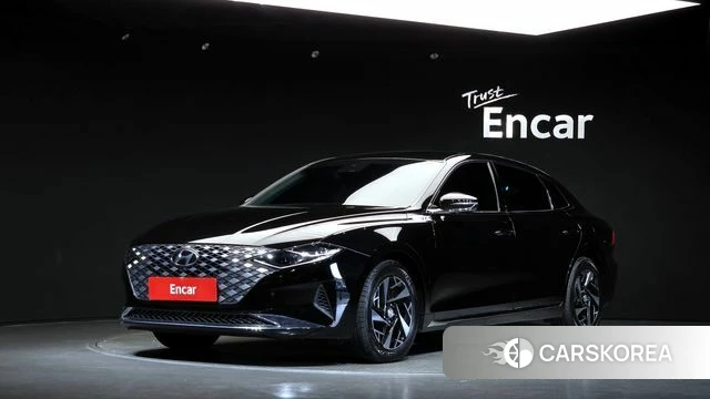 Hyundai The New Grandeur IG Hybrid 2022 Черный из Кореи