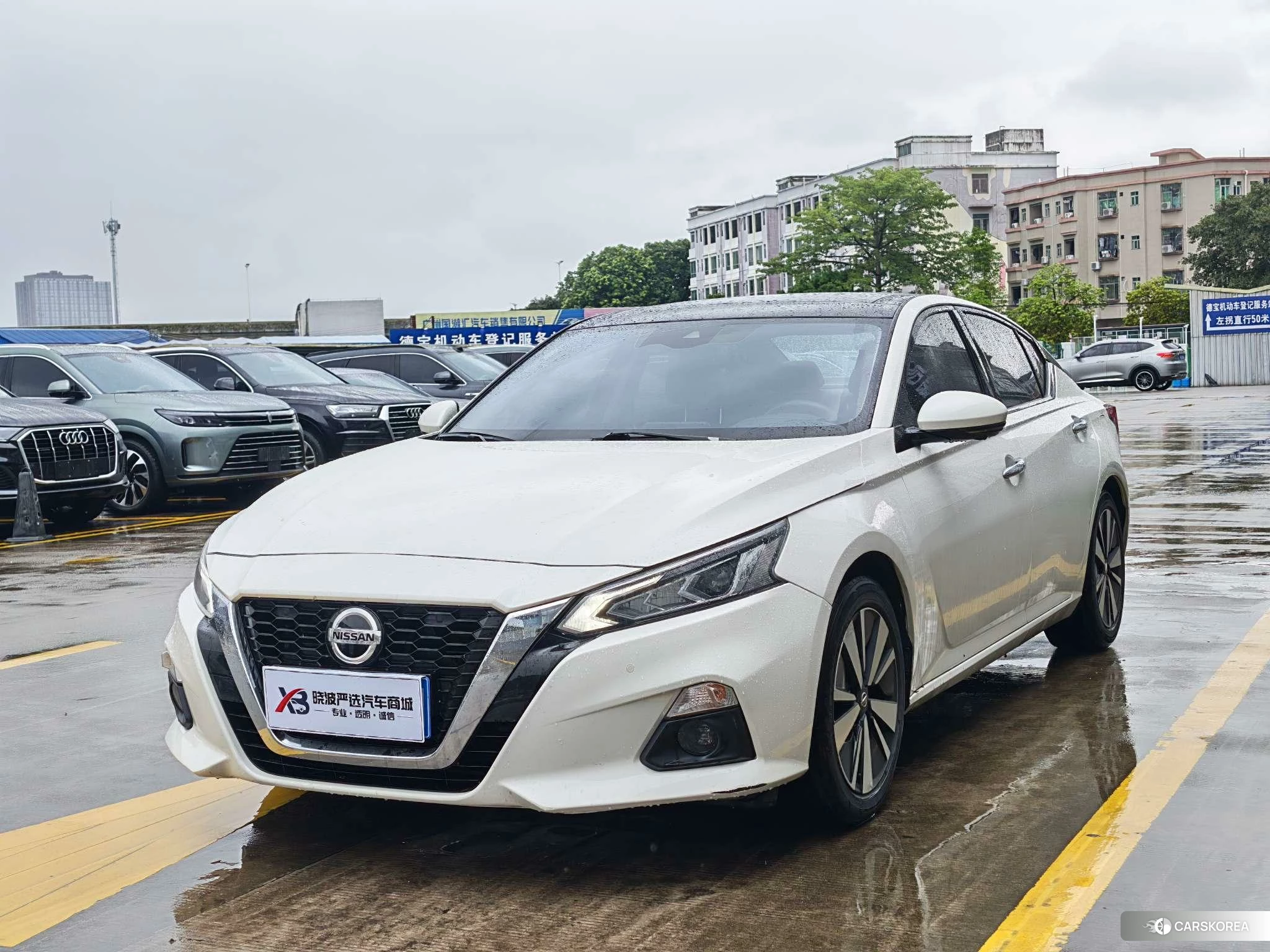 Nissan Altima 2020 Белый из Китая