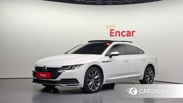 Volkswagen Arteon 2020 Белый из Кореи