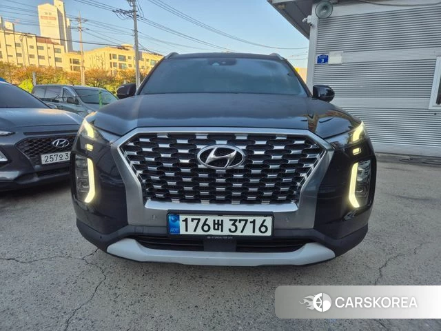 Hyundai Palisade 2021 Черный из Кореи
