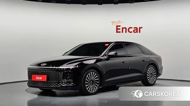 Hyundai Grandeur Hybrid (GN7) 2024 Черный из Кореи