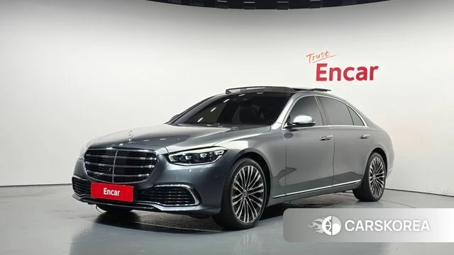 Mercedes-Benz S-Class W223 2021 Серебристо-серый из Кореи