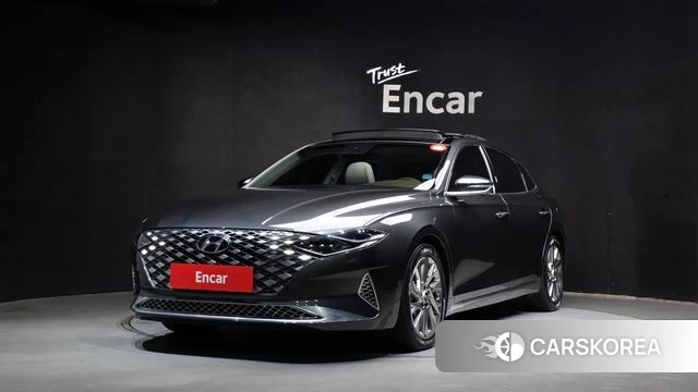 Hyundai The New Grandeur IG Hybrid 2021 Серый из Кореи