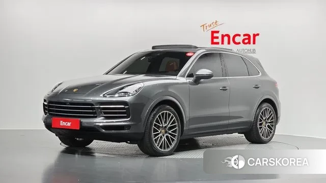 Porsche Cayenne (PO536) 2020 Серый из Кореи