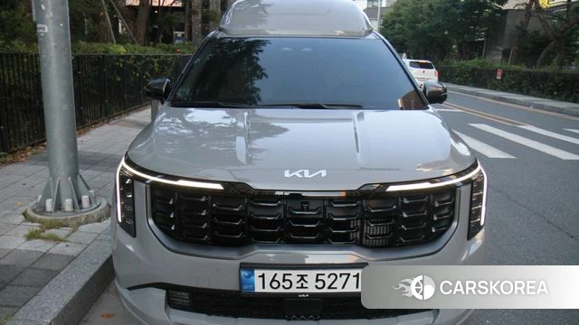 Kia The New Carnival 4th Generation 2024 Серебристо-серый из Кореи