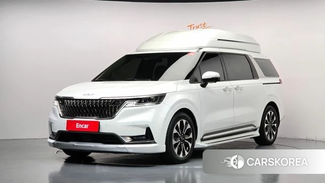 Kia Carnival 4th generation 2021 Белый из Кореи