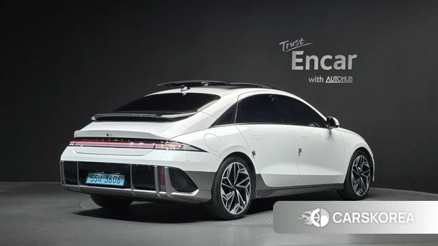 Hyundai Ionic 6 2022 Белый из Кореи