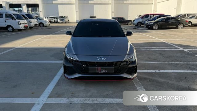 Hyundai Avante (CN7) 2022 Серый из Кореи