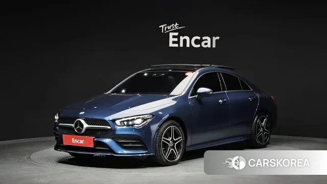Mercedes-Benz CLA-Class C118 2021 Синий из Кореи