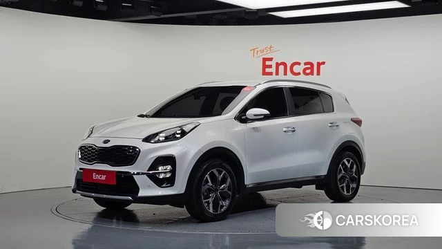 Kia Sportage The Bold 2021 Белый из Кореи