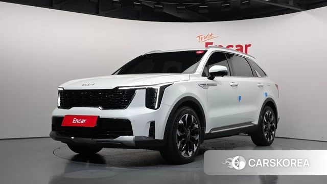 Kia The New Sorento 4th Generation 2023 Белый из Кореи