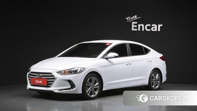 Hyundai Avante AD 2018 Белый из Кореи