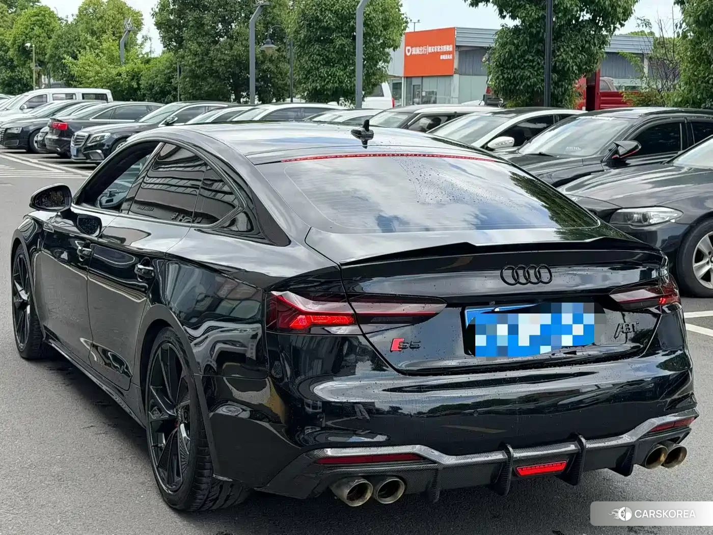 Audi A5 2021 Черный из Китая