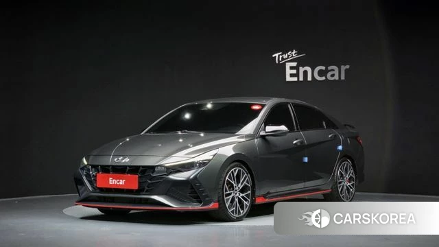 Hyundai Avante (CN7) 2021 Серый из Кореи
