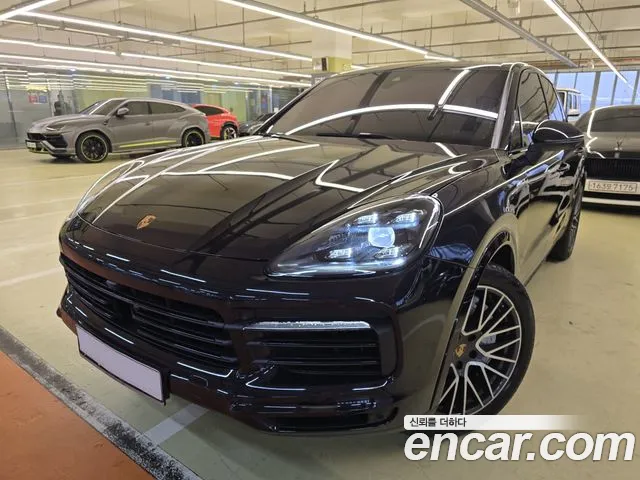 Porsche Cayenne (PO536) 2020 Черный из Кореи