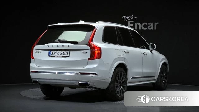 Volvo XC90 second Generation 2019 Белый из Кореи