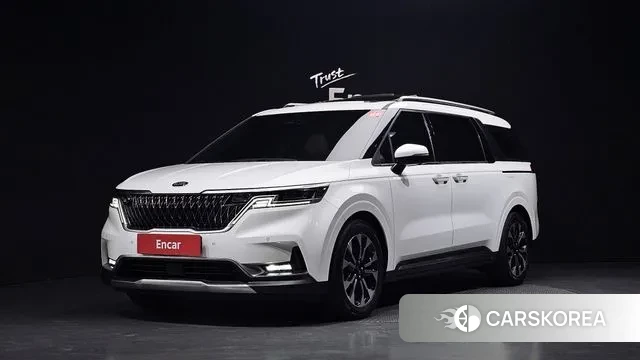 Kia Carnival 4th generation 2021 Белый из Кореи