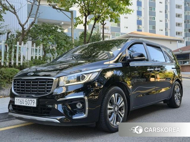 Kia The New Carnival 2019 Черный из Кореи