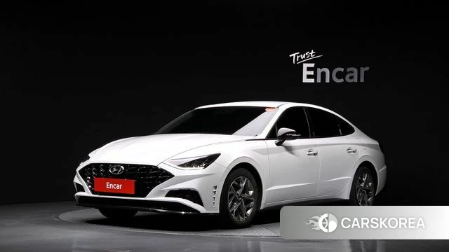 Hyundai Sonata (DN8) 2021 Белый из Кореи