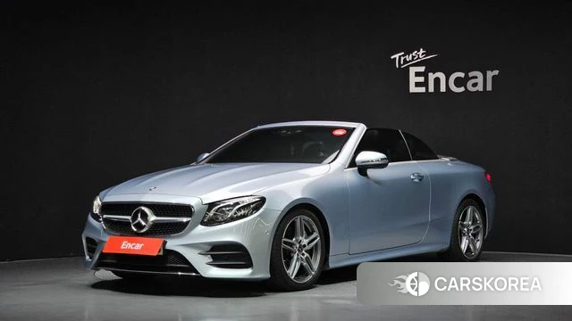 Mercedes-Benz E-Class W213 2018 Светло-серебряный цвет из Кореи