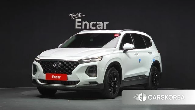 Hyundai Santa Fe TM 2018 Белый из Кореи