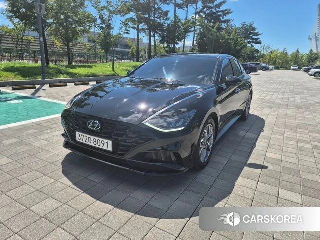 Hyundai Sonata (DN8) 2022 Черный из Кореи