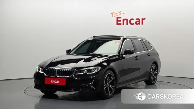 BMW 3 Series (G20) 2022 Черный из Кореи