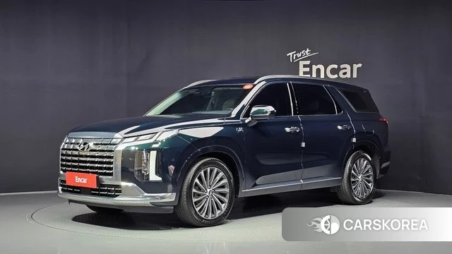 Hyundai The New Palisade 2024 Зеленый из Кореи