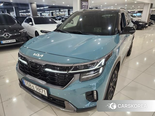 Kia The New Seltos 2024 Синий из Кореи
