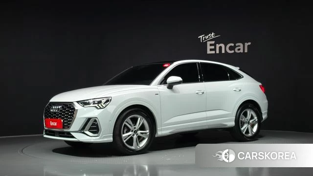 Audi Q3 (F3) 2022 Белый из Кореи