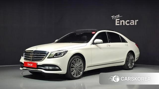 Mercedes-Benz S-Class W222 2019 Белый из Кореи