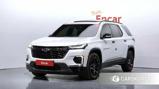 Chevrolet (GM Daewoo) Traverse 2023 Белый из Кореи