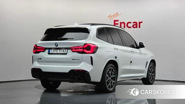 BMW X3 (G01) 2022 Белый из Кореи
