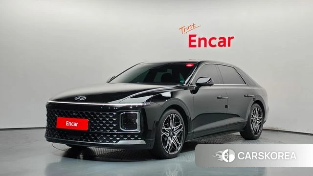 Hyundai Grandeur Hybrid (GN7) 2023 Черный из Кореи