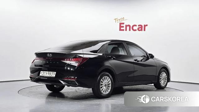 Hyundai Avante (CN7) 2021 Черный из Кореи