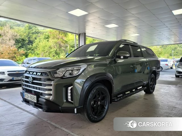 Ssangyong The New Rexton Sports Cannes 2021 Зеленый из Кореи