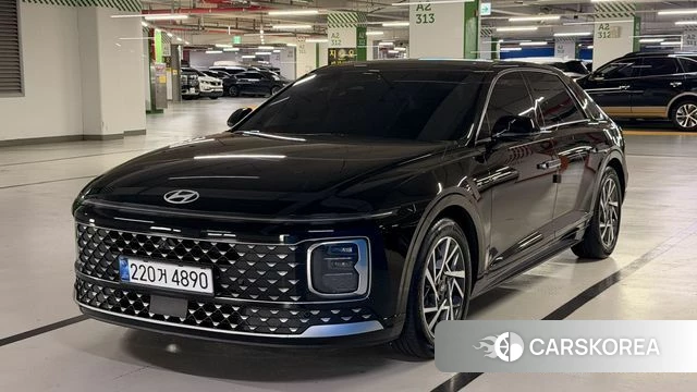 Hyundai Grandeur Hybrid (GN7) 2024 Черный из Кореи