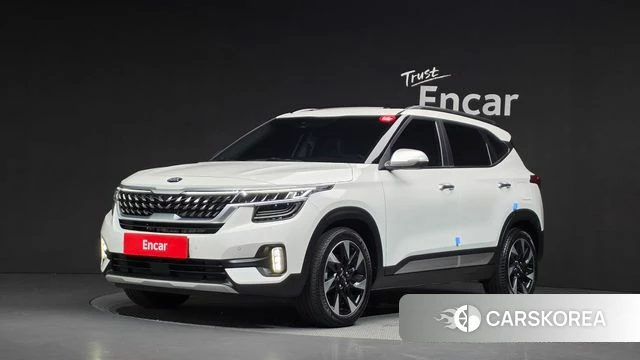 Kia Seltos 2021 Белый из Кореи