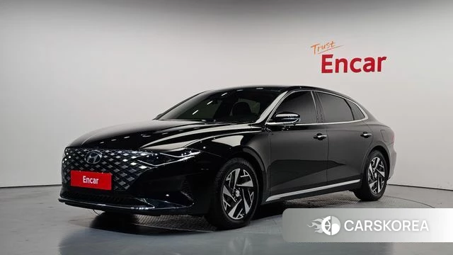 Hyundai The New Grandeur IG Hybrid 2020 Черный из Кореи